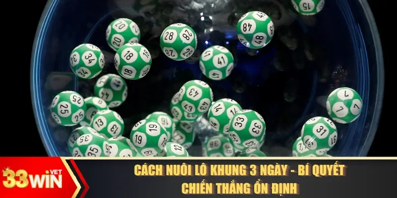 Cách Nuôi Lô Khung 3 Ngày - Bí Quyết Chiến Thắng Ổn Định